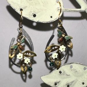 Silver Forest Earrings